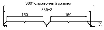 Фото: Сайдинг Lбрус-XL-Н-14х335 (ECOSTEEL_MA-12-Античный Дуб-0.45) в Ступино