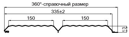 Фото: Сайдинг Lбрус-XL-В-14х335 NormanMP (ПЭ-01-1014-0.5) в Ступино