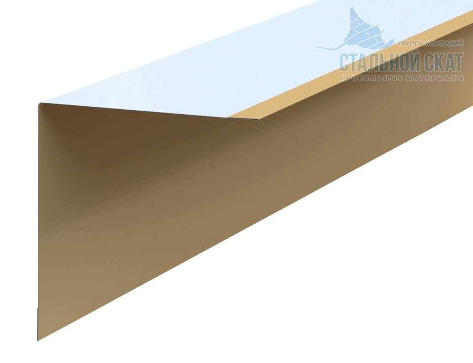 Планка угла внутреннего 75х75х3000 NormanMP (ПЭ-01-1014-0.5) в Ступино