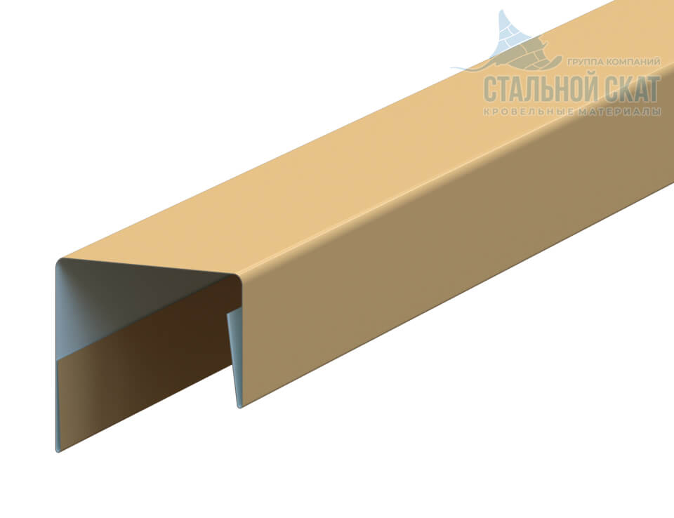 Планка П-образная 23х22х2000 NormanMP (ПЭ-01-1014-0.5) в Ступино