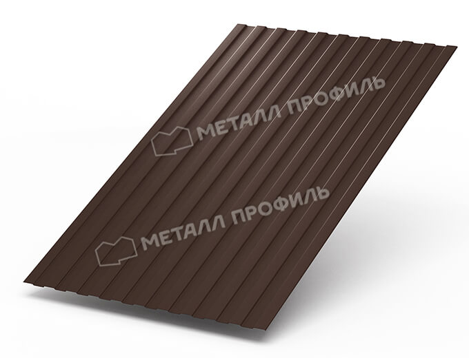 Фото: Профнастил С8 х 1150 - B (Steelmatt-20-8017-0.4±0.08мм) в Ступино