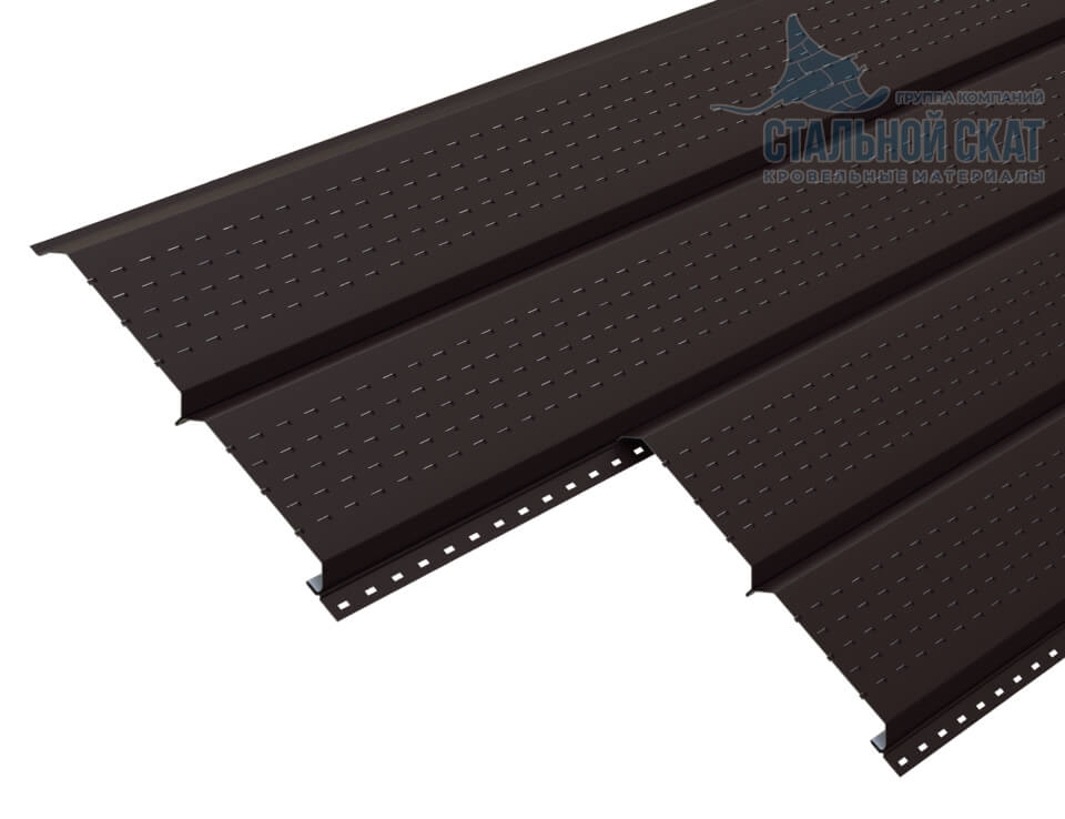 Софит Lбрус-15х240 (VALORI-20-DarkBrown-0.5)