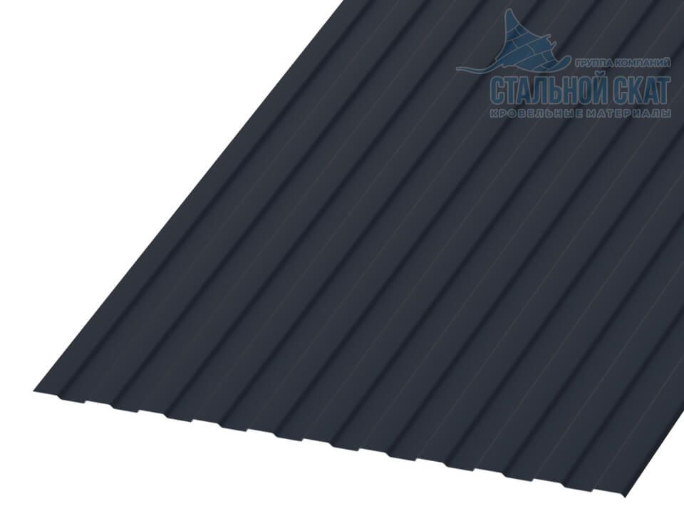 Профнастил С8 х 1150 - A (ПЭ-01-7024\Колер-0.4±0.08мм)