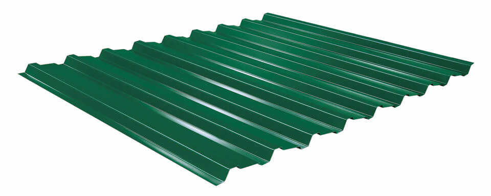 Панель Estet 860х1600 RAL 6005